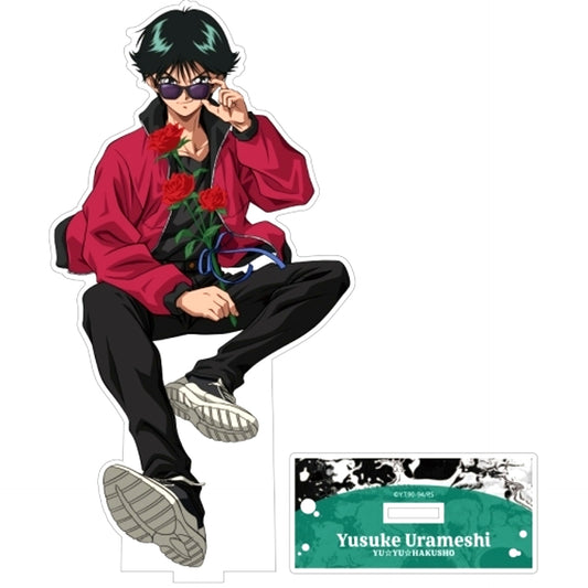 Yusuke Urameshi Illustration Large Acrylic Stand Bouquet Ver. Yu Yu Hakusho [USED]