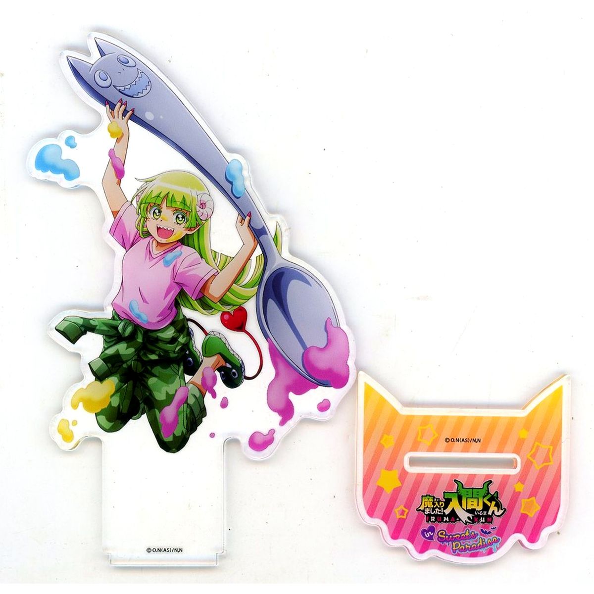 Valac Clara Big Acrylic Stand Welcome to Demon School! Iruma-kun in SWEETS PARADISE [USED]