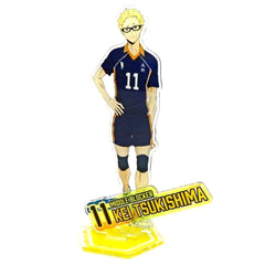 Haikyu!! Kei Tsukishima Acrylic Stand Joint Practice Session 2022 Jump Shop Limited Jump Shop Limited Acrylic Stands [USED]