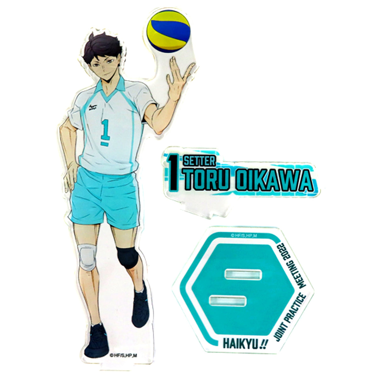 Toru Oikawa Haikyu!! Joint Practice 2022 JUMP SHOP Limited Acrylic Stand [USED]