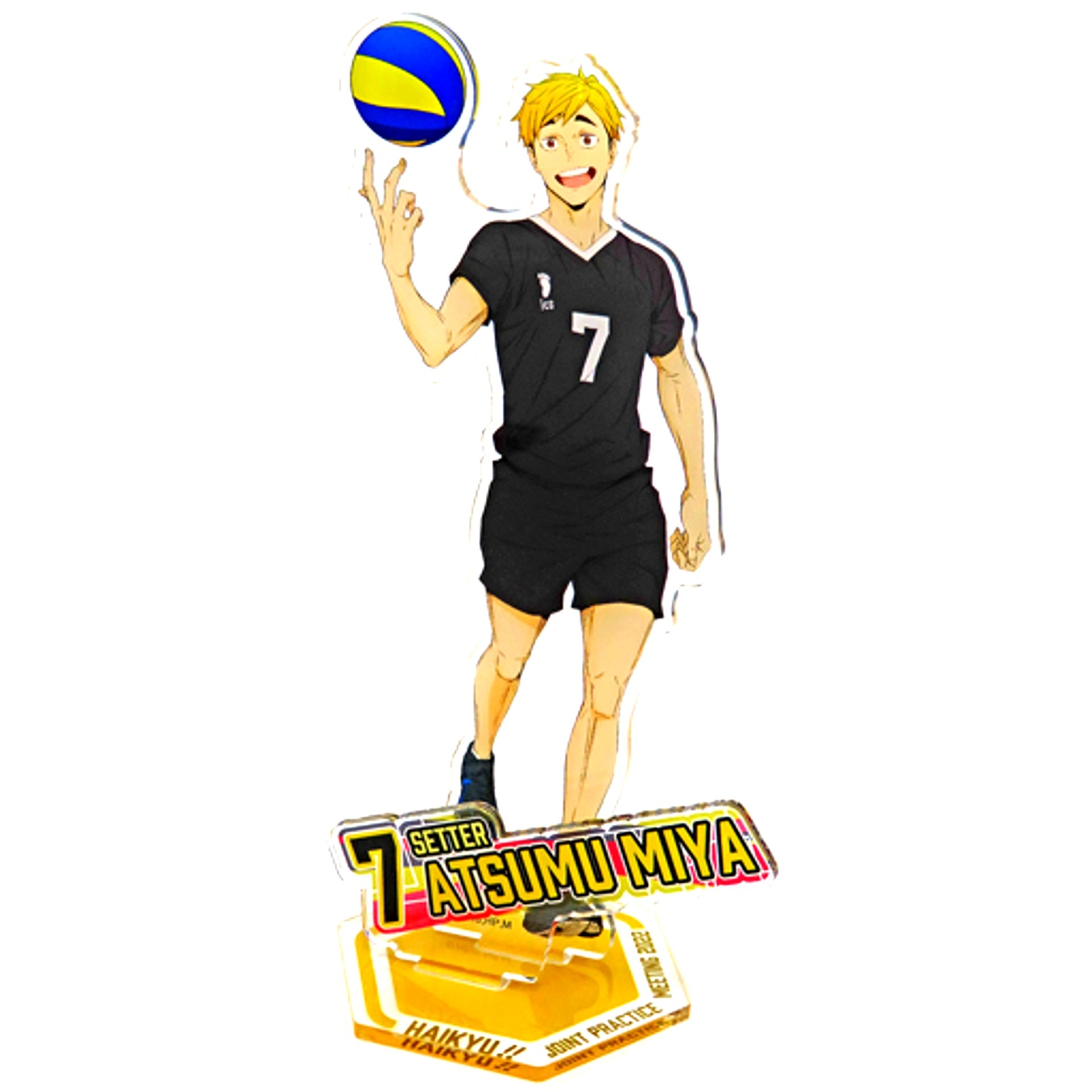 Atsumu Miya Acrylic Stand Haikyu!! Joint Practice 2022 JUMP SHOP Limited [USED]