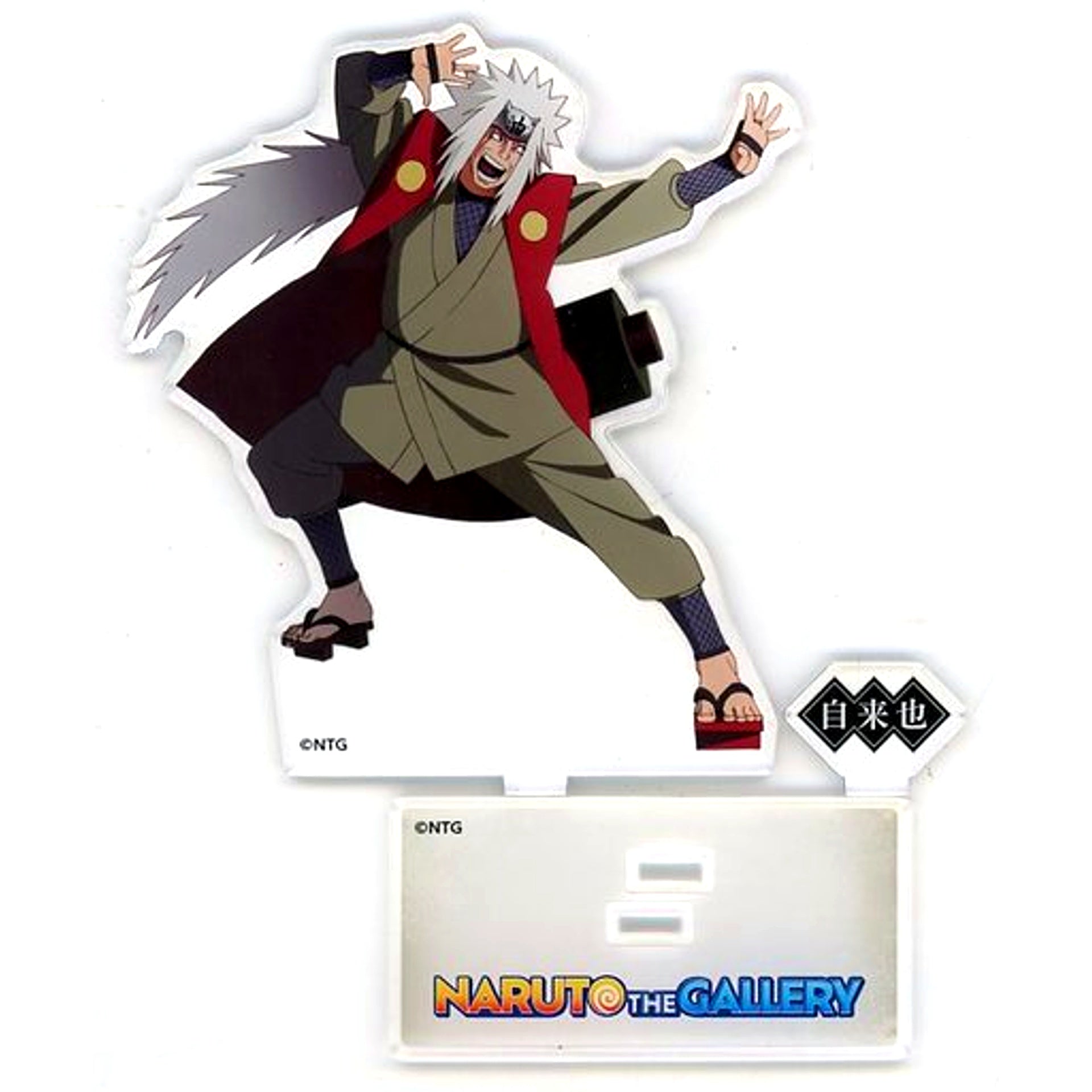 Jiraiya Acrylic Stand Naruto The Gallery Anime 20th Anniversary [USED]