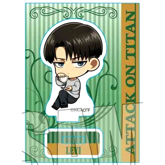 Levi Ackerman Tea Break Ver. Mini Stand Attack on Titan [USED]