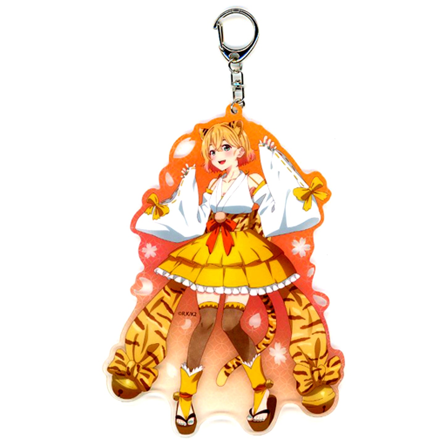 Mami Nanami Rent-A-Girlfriend Acrylic Keychain Grande Win Prize Atari Bromide Kemo Miko [USED]