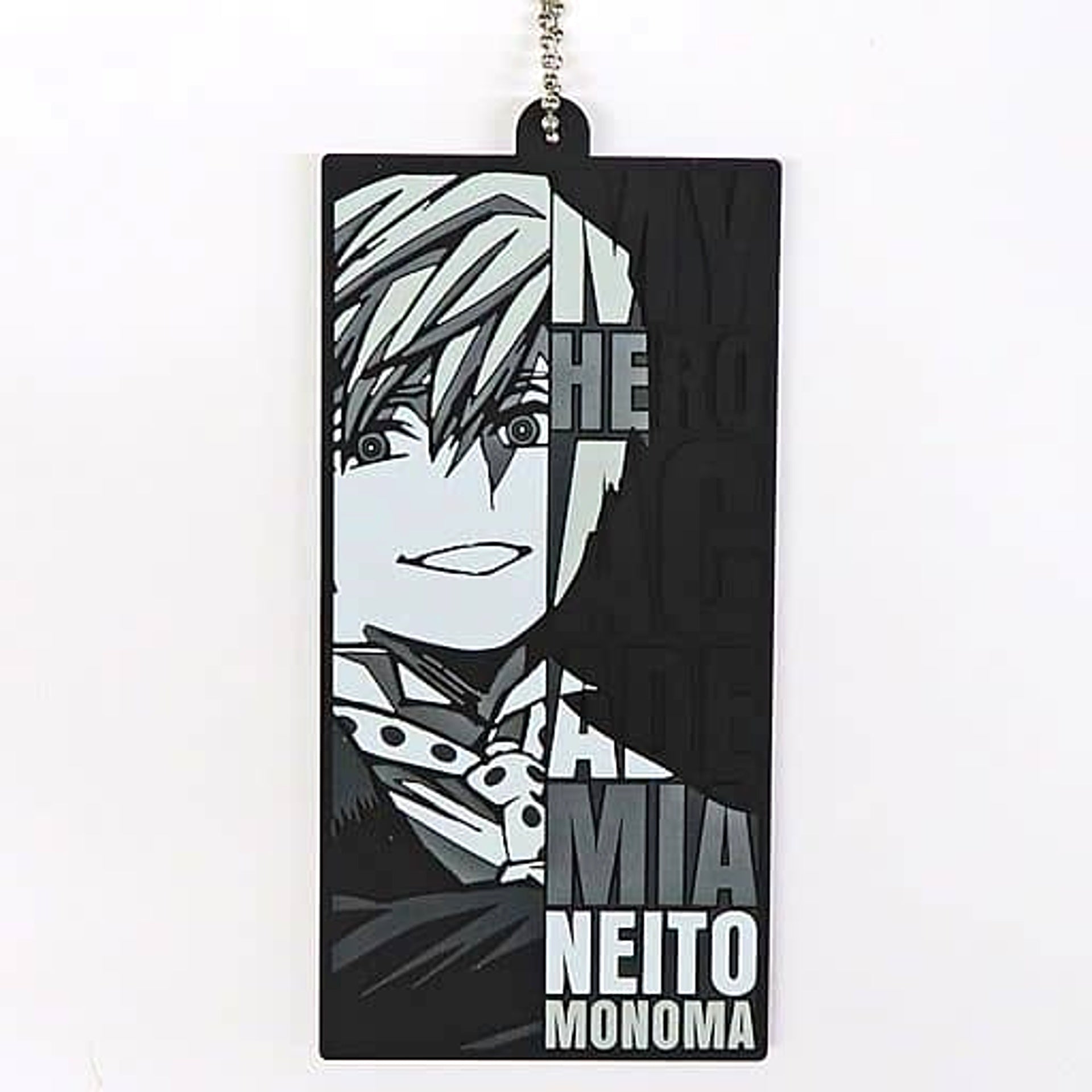 My Hero Academia Neito Monoma Ichiban Kuji Death Struggle Rubber Keychain Prize I Keychains [USED]