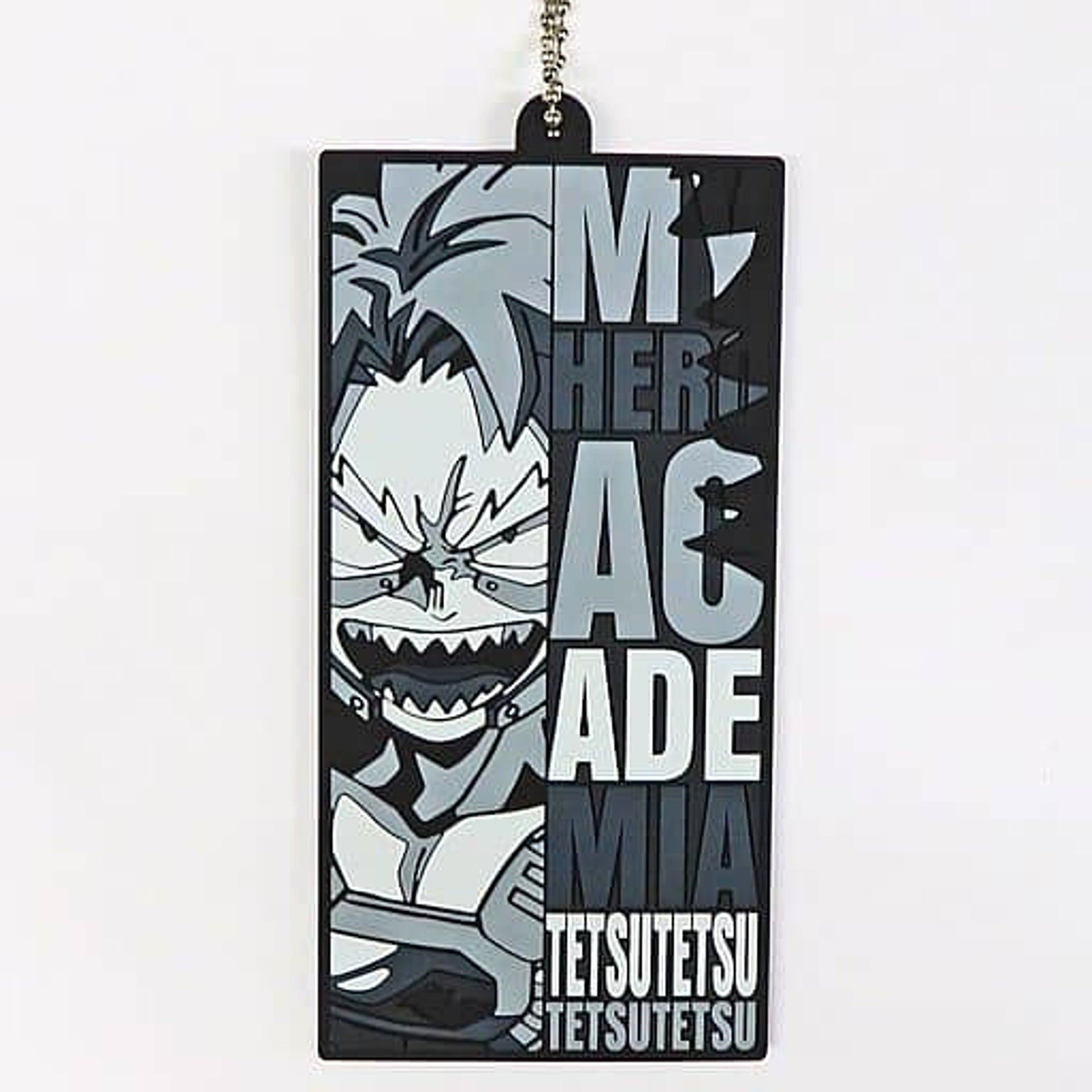 My Hero Academia Tetsu Tetsu Tetsu Ichiban Kuji Death Struggle Rubber Keychain Prize I Keychains [USED]