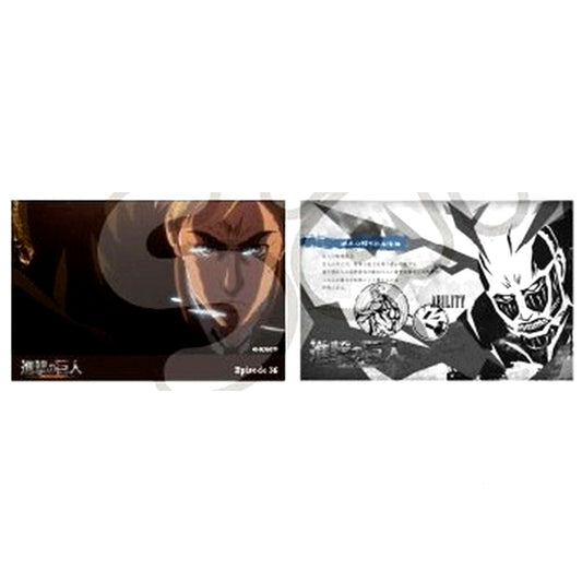 Erwin Smith Attack on Titan Scene Shot Trading Acrylic Block Season 2 B Complete Set [USED]