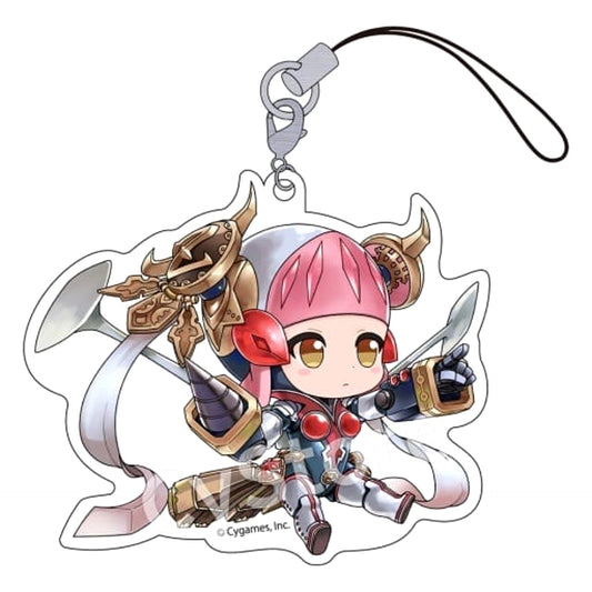 Granblue Fantasy Robomi Petanko Trading Acrylic Straps Vol.5 Keychains [USED]