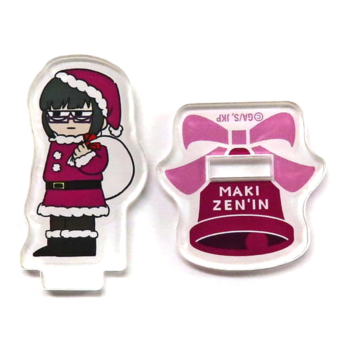 Jujutsu Kaisen Maki Zenin Jirori Trading Mini Acrylic Stand Christmas ver. Acrylic Stands [USED]