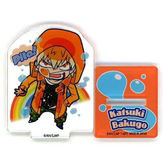 Katsuki Bakugo Pita! Defome My Hero Academia Raincoat Acrylic Stand [USED]