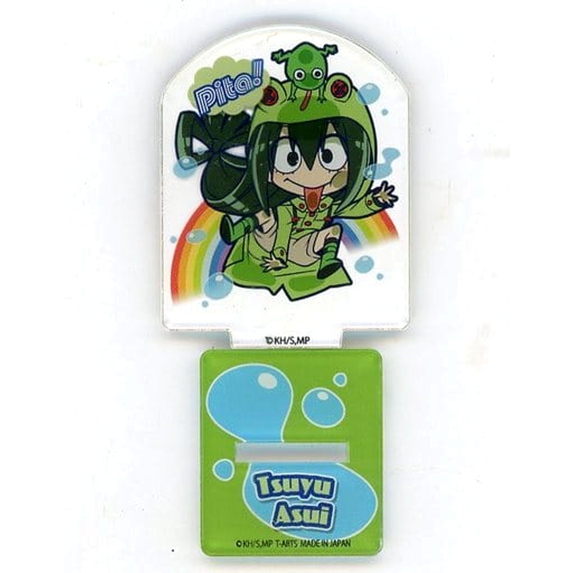 My Hero Academia Tsuyu Asui Pita! Deforme Raincoat Acrylic Stand Acrylic Stands [USED]