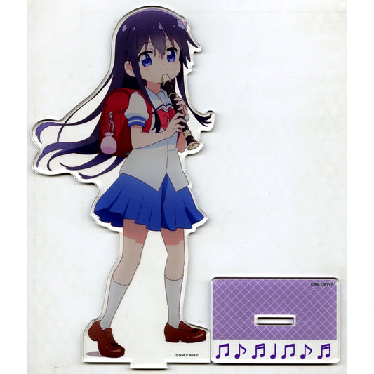 Hana Shirosaki Recorder WATATEN! BIG Acrylic Stand POP UP SHOP in Volks Akihabara Hobby Tengoku 2 Made-to-Order Limited [USED]