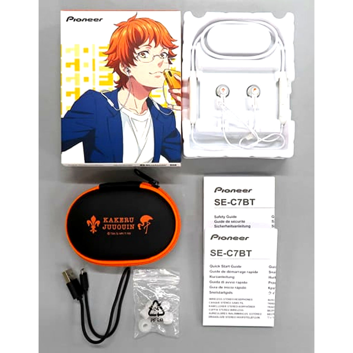 Kakeru Juohin KING OF PRISM -Shiny Seven Stars- Onkyo Wireless Earphones C7wireless SE-C7BT Model [USED]