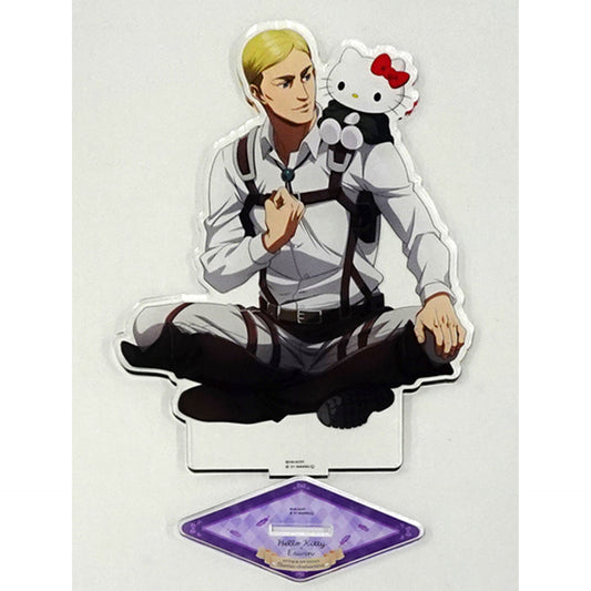 Erwin Smith x Hello Kitty Attack on Titan X Sanrio Characters Acrylic Stand LL [USED]