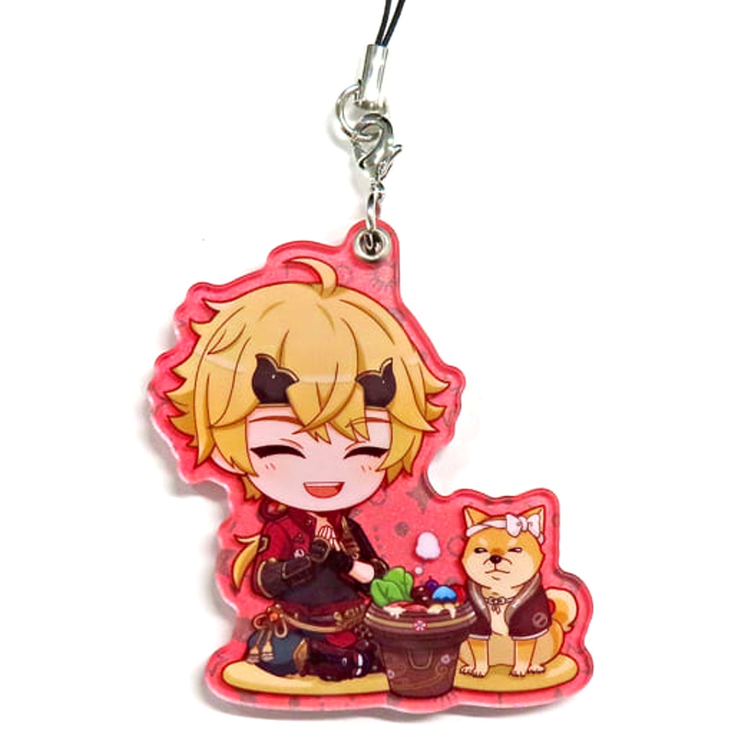 Genshin Thoma Taromaru Hot Pot Play Ver. Pearl Acrylic Collection Part 2 animate Limited Box Purchase Privilege Acrylic Item [USED]