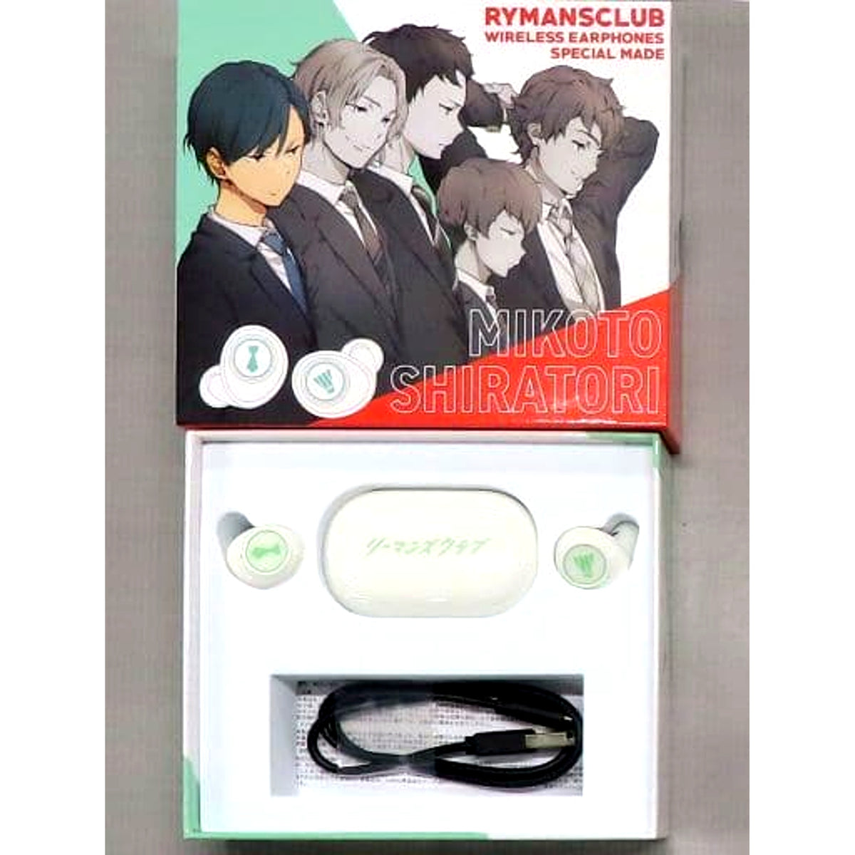 Mikoto Shiratori Ryman's Club Model TRUE WIRELESS STEREO EARPHONES Wireless Earphones [USED]