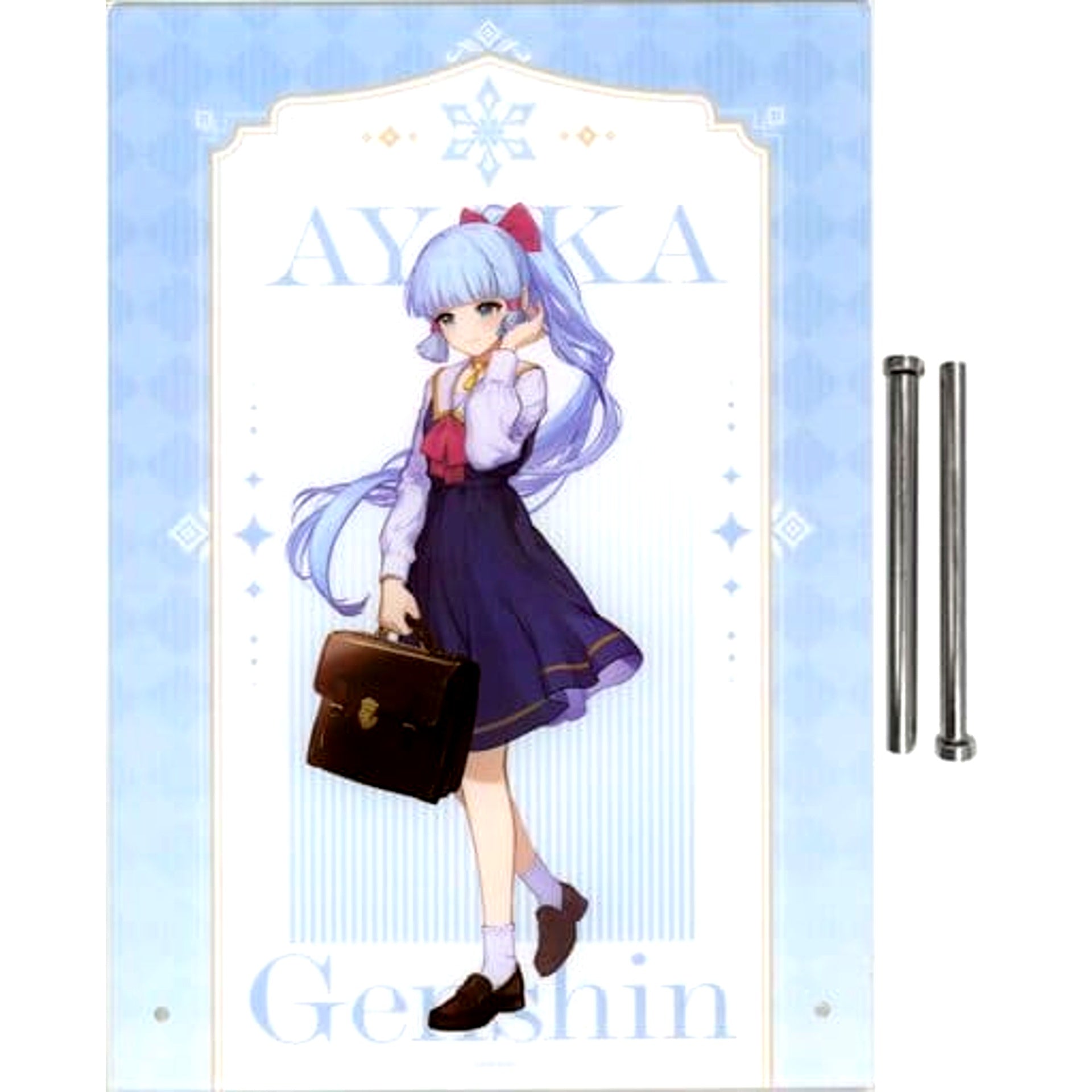 Kamisato Ayaka Genshin Impact GiGO Campaign Acrylic Board Tamayura no Kokoro [USED]