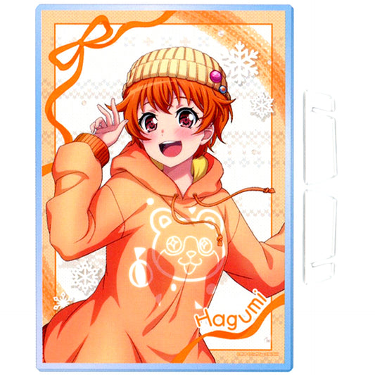 Hagumi Kitazawa Illustration Acrylic Board 2022 Winter Ver. BanG Dream! Girls Band Party! [USED]
