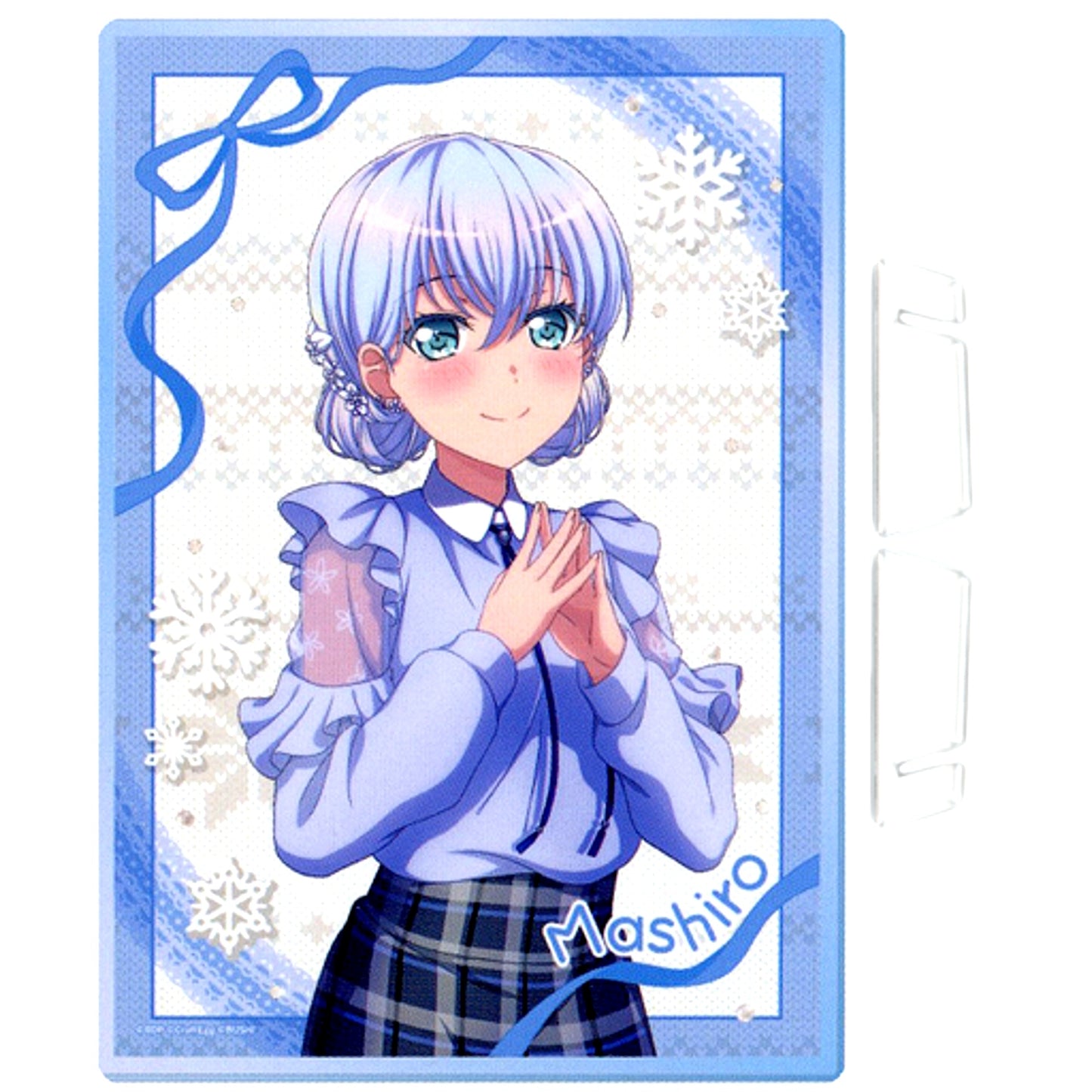 Mashiro Kurata BanG Dream! Girls Band Party! 2022 winter Ver. Illustration Acrylic Board [USED]