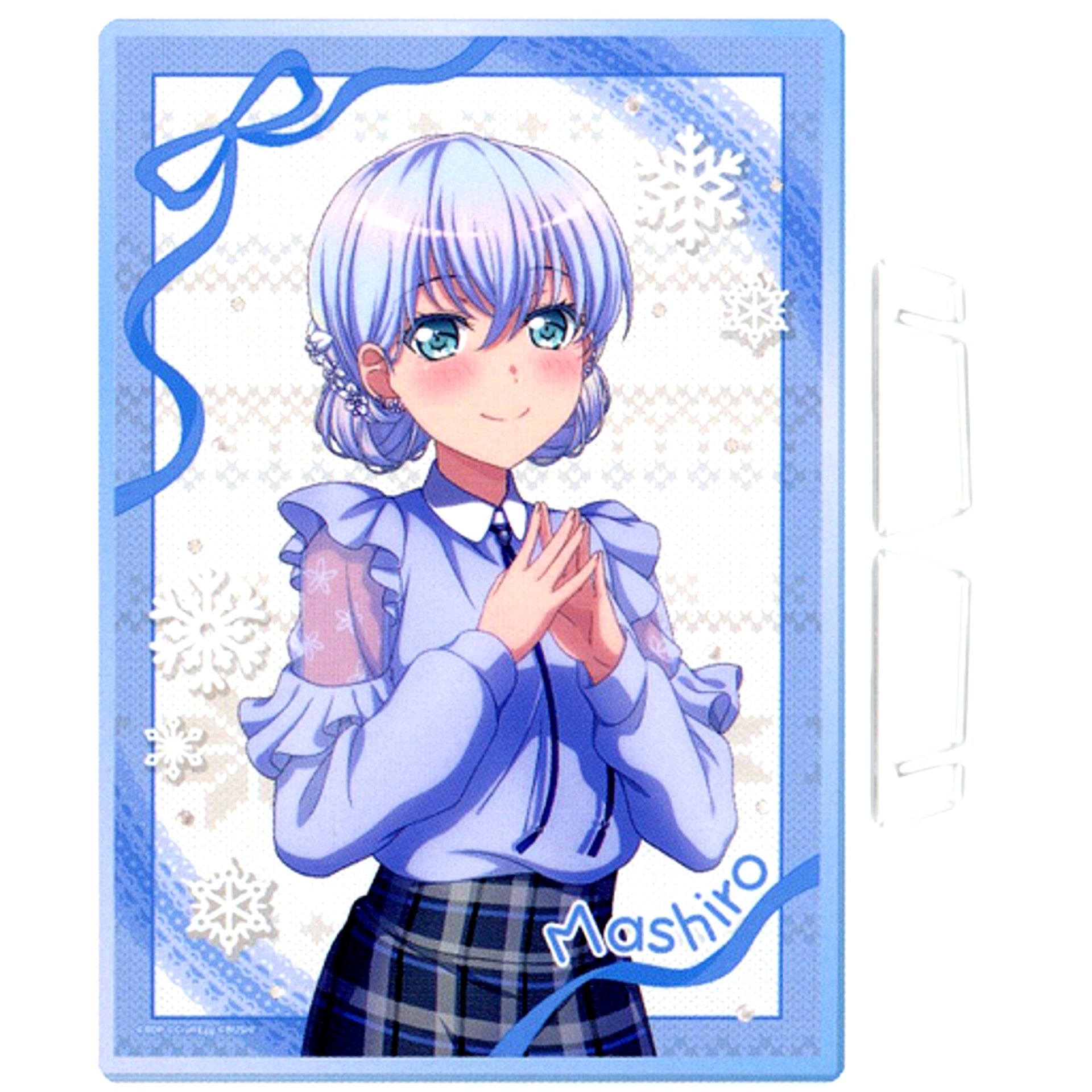 Mashiro Kurata BanG Dream! Girls Band Party! 2022 winter Ver. Illustration Acrylic Board [USED]