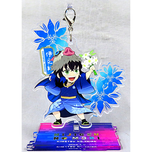 Inosuke Hashibira Nijigen no Mori x Demon Slayer: Kimetsu no Yaiba 5th Pura Pura Acrylic Stand [USED]