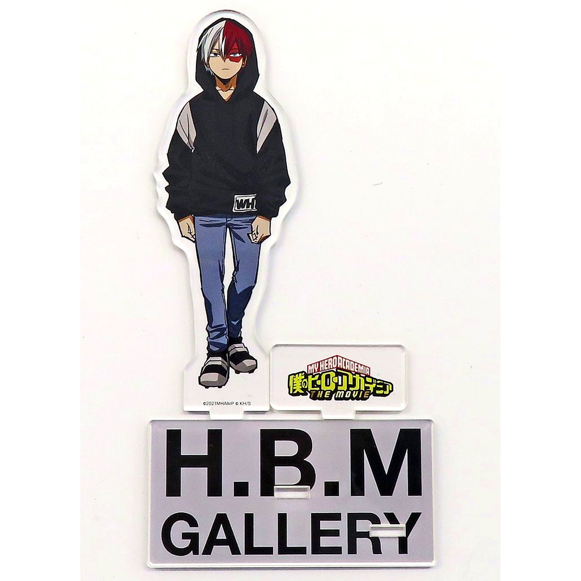 Single Item Shoto Todoroki Acrylic Stand My Hero Academia THE MOVIE World Heroes Mission x ZOZOTOWN x H.B.M.GALLERY [USED]