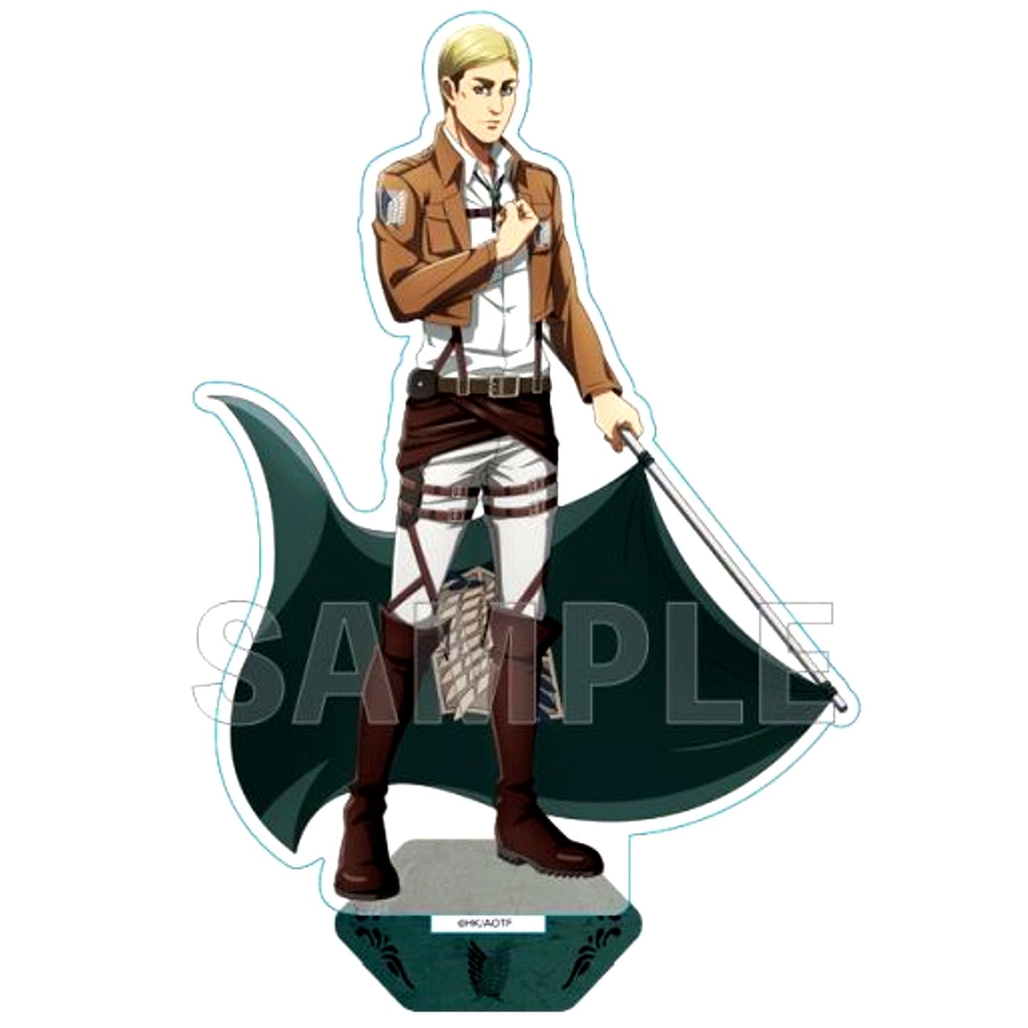 Erwin Smith Corps Flag ver. Attack on Titan Acrylic Stand [USED]
