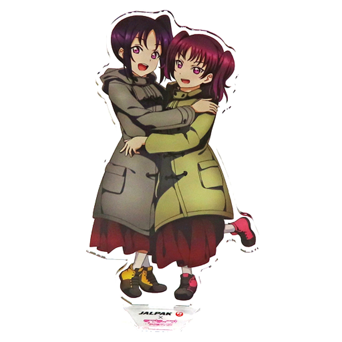 Saint Snow Love Live! Sunshine!! x JALPAK Illustration Acrylic Stand Let's Go to Hakodate Tour Bonus [USED]