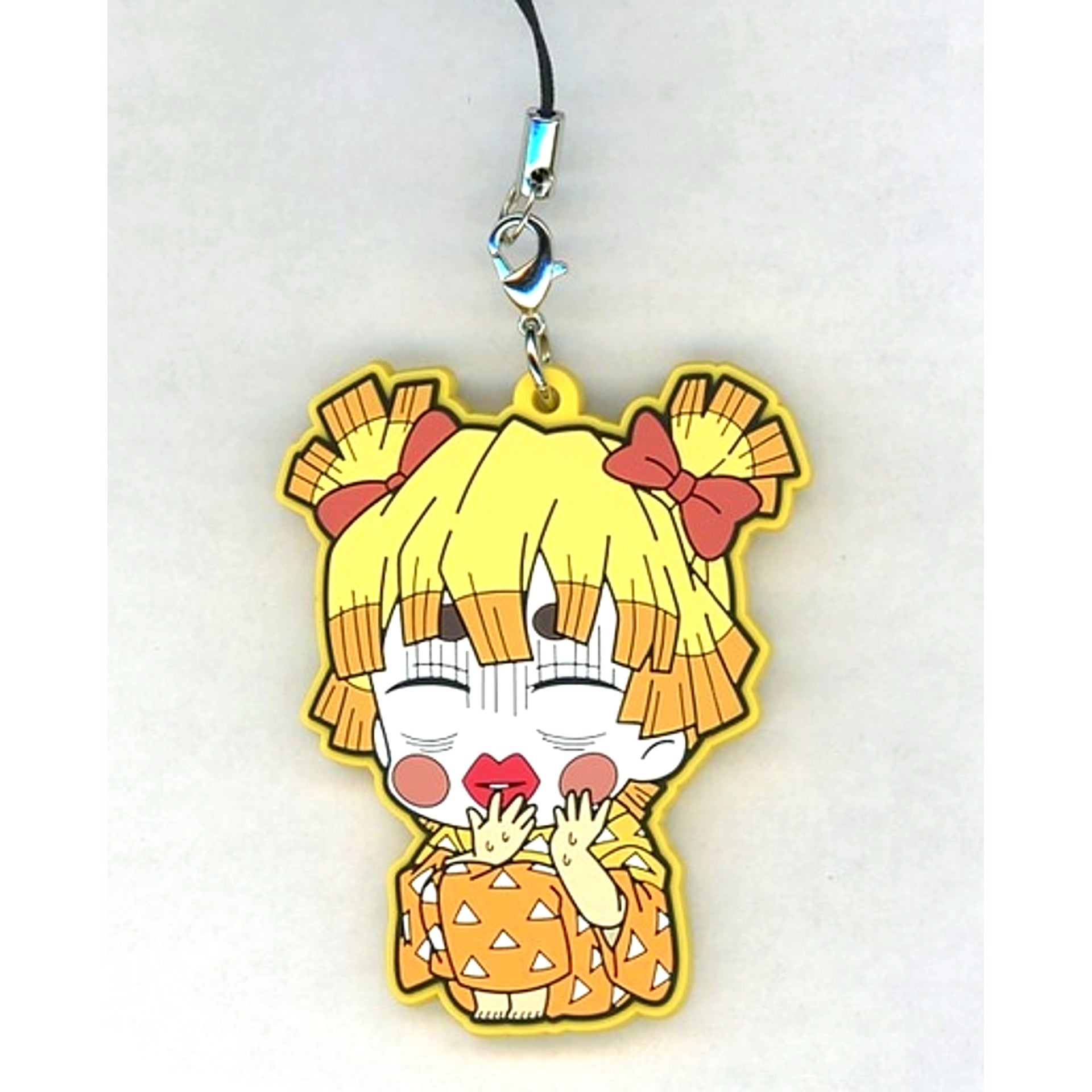Zenitsu Agatsuma Demon Slayer Kimetsu no Yaiba Entertainment District Arc ViVimus Rubber Strap Collection [USED]