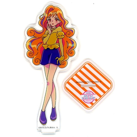 Sala Casual Wear Aikatsu! Design Mart Acrylic Stand Aikatsu Planet! [USED]