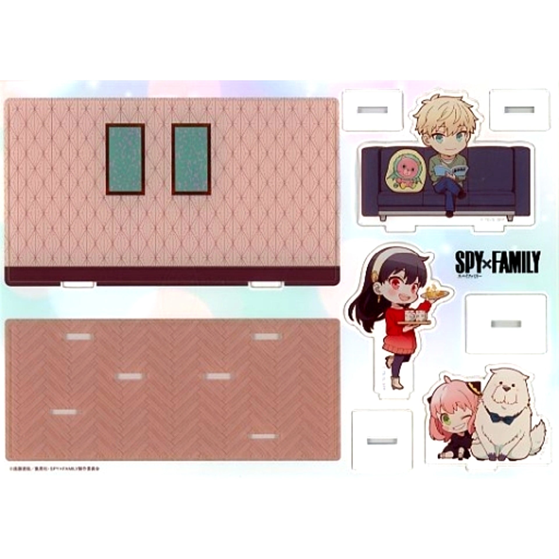 Forger Family Spy x Family Acrylic Diorama C101 Relaxing [USED]