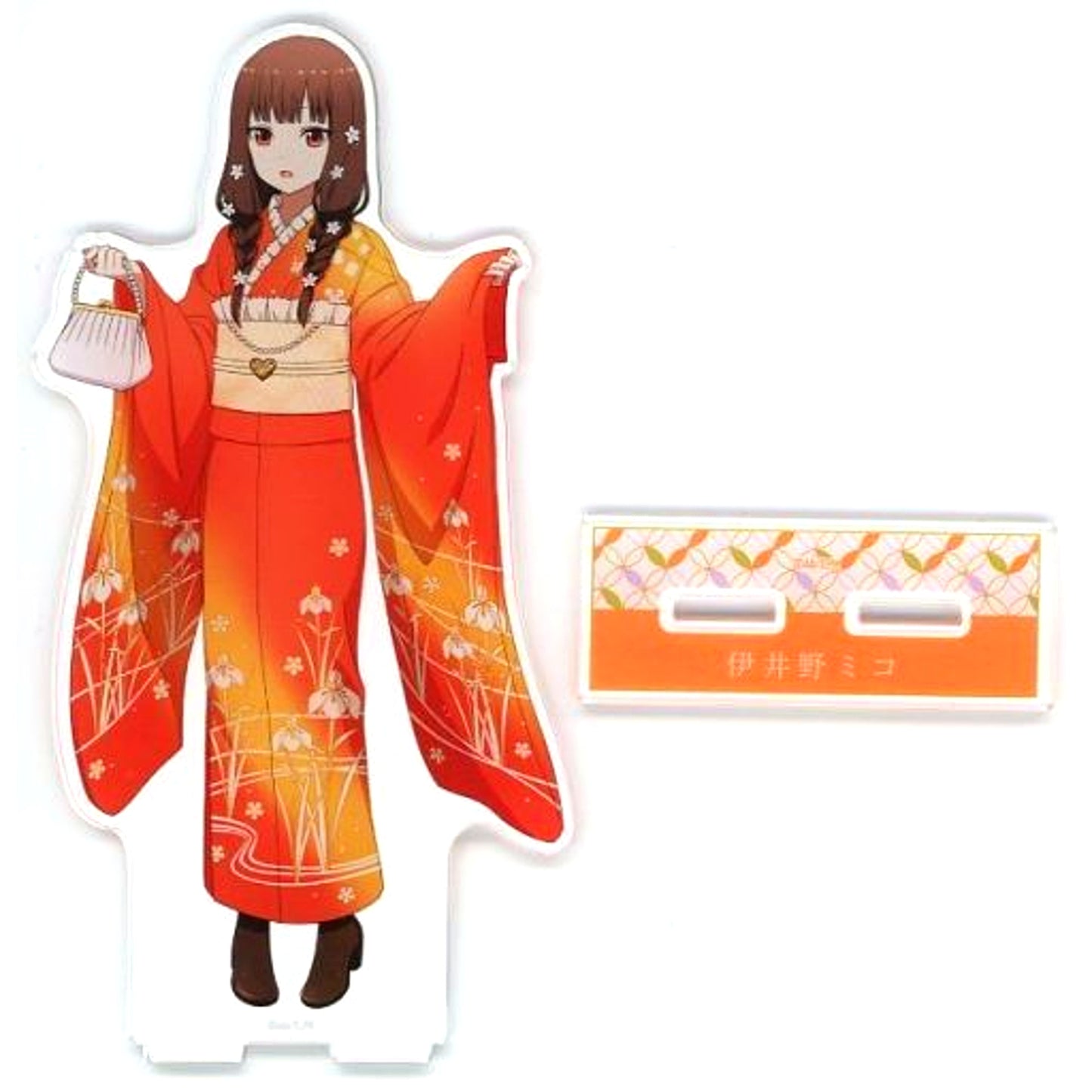 Miko Iino Illustration Furisode and Kimono ver. BIG Acrylic Stand Kaguya-sama Love is War The First Kiss That Never Ends [USED]