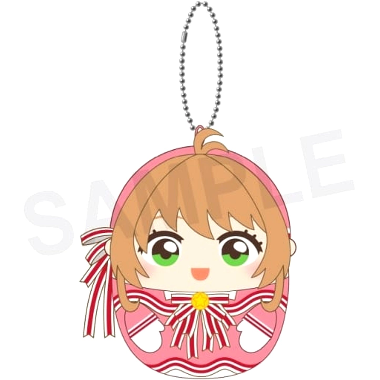 Cardcaptor Sakura: Clear Card Sakura Kinomoto Puchimochi Mascot Keychains [USED]