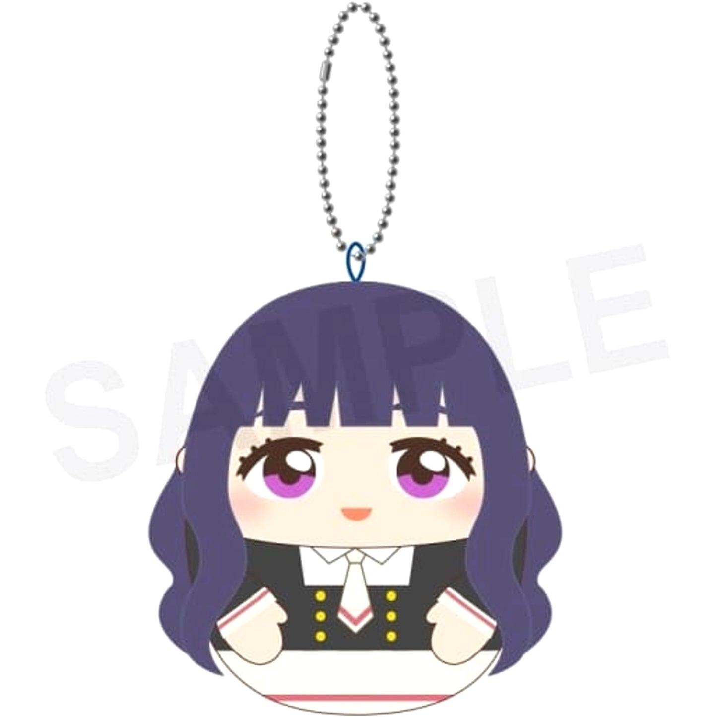 Cardcaptor Sakura: Clear Card Tomoyo Daidouji Puchimochi Mascot Keychains [USED]