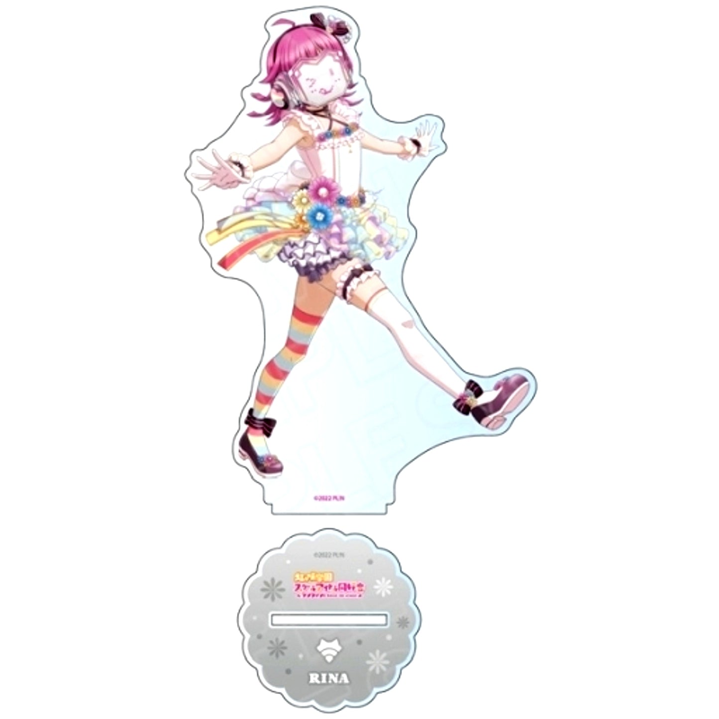 Rina Tennoji Love U my friends Ver Big Acrylic Stand Love Live! Nijigasaki High School Idol Club [USED]