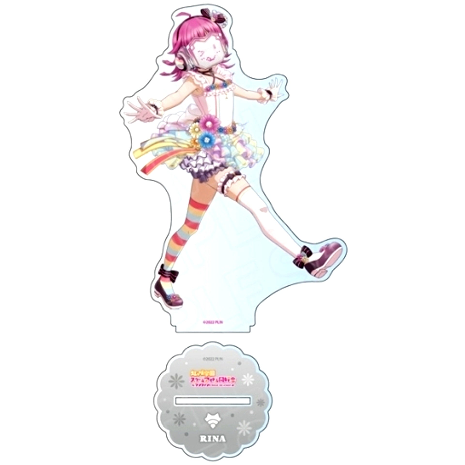 Rina Tennoji Love U my friends Ver Big Acrylic Stand Love Live! Nijigasaki High School Idol Club [USED]