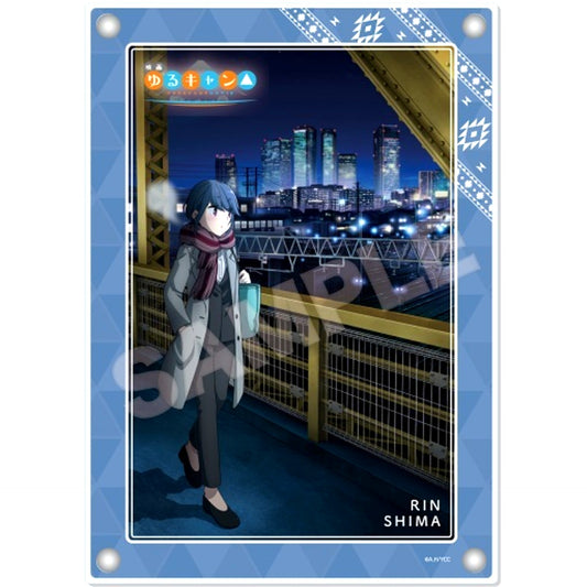Rin Shima 02. Laid-Back Camp The Movie Acrylic Board [USED]