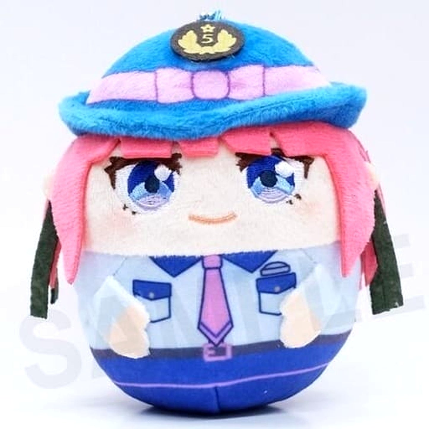 The Quintessential Quintuplets Movie Nino Nakano Puchimochi Mascot Police Style Keychains [USED]