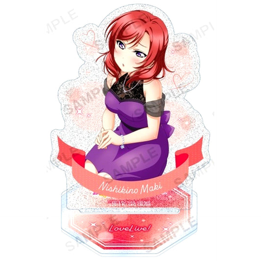 Maki Nishikino Mu's Birthday Ver. Kirarin Acrylic Stand Love Live! School Idol Festival [USED]