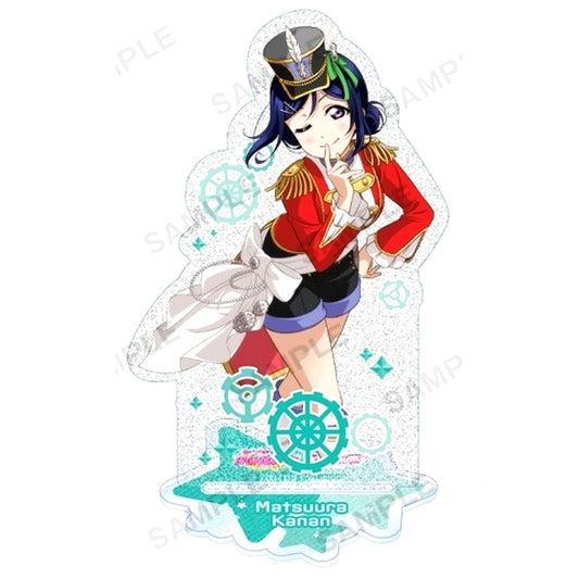 Kanan Matsuura Toy World Ver. Aqours Love Live! School Idol Festival Kirarin Acrylic Stand [USED]