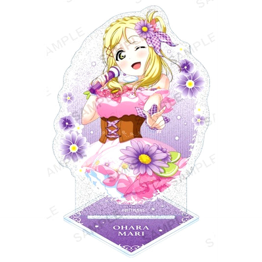 Mari Ohara Kirarin Acrylic Stand Aqours Flower Circle Ver Love Live! School Idol Festival [USED]