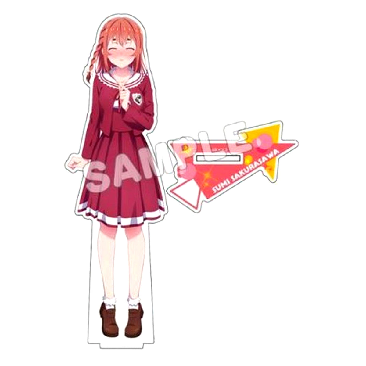 Sumi Sakurasawa Stretching Illustration Acrylic Figure M Rent-A-Girlfriend [USED]
