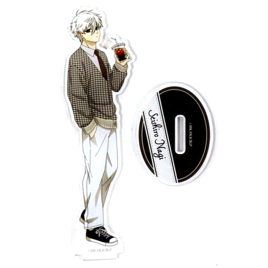 Seishiro Nagi Acrylic Stand Figure Blue Lock x Animax Cafe+ [USED]