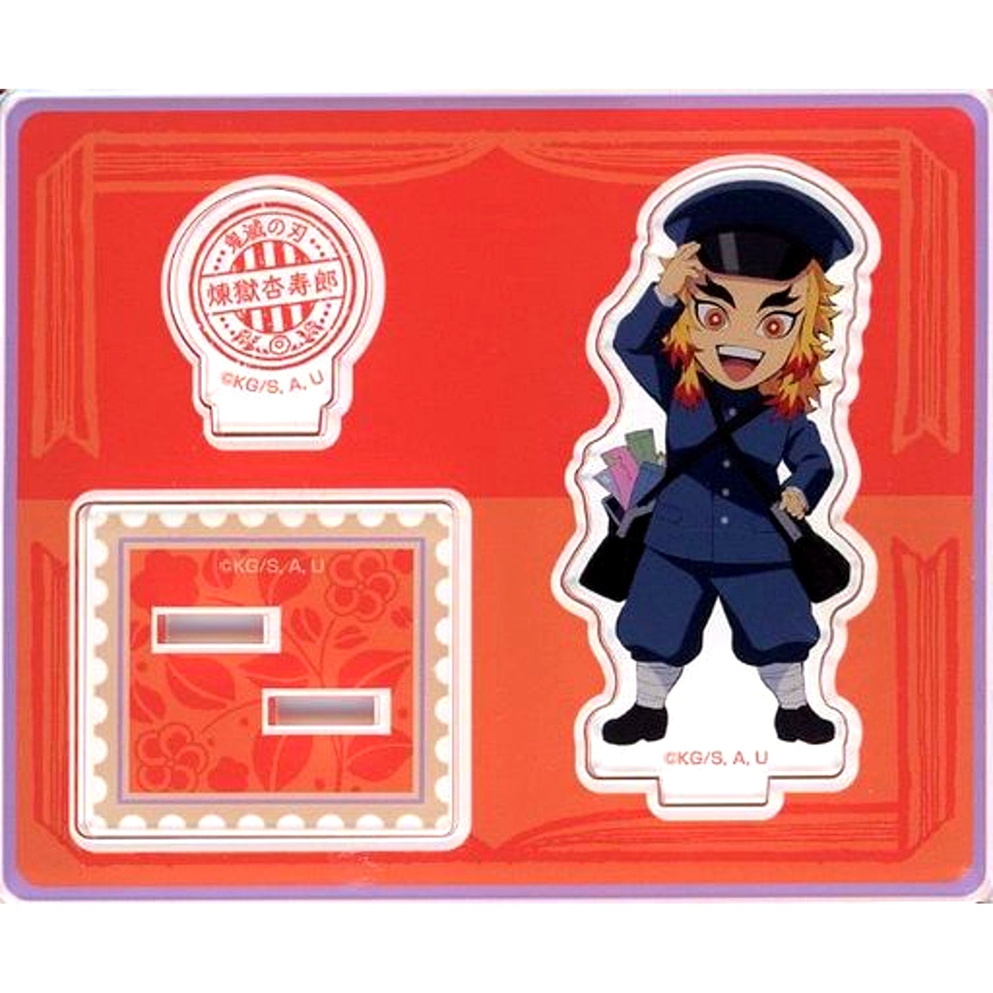 Kyojuro Rengoku Mini Acrylic Mascot Demon Slayer: Kimetsu no Yaiba C101 Goods [USED]