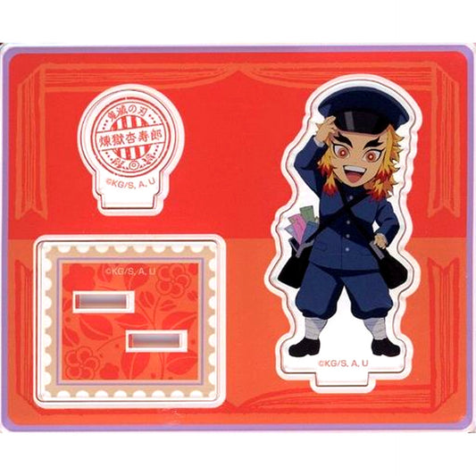 Kyojuro Rengoku Mini Acrylic Mascot Demon Slayer: Kimetsu no Yaiba C101 Goods [USED]