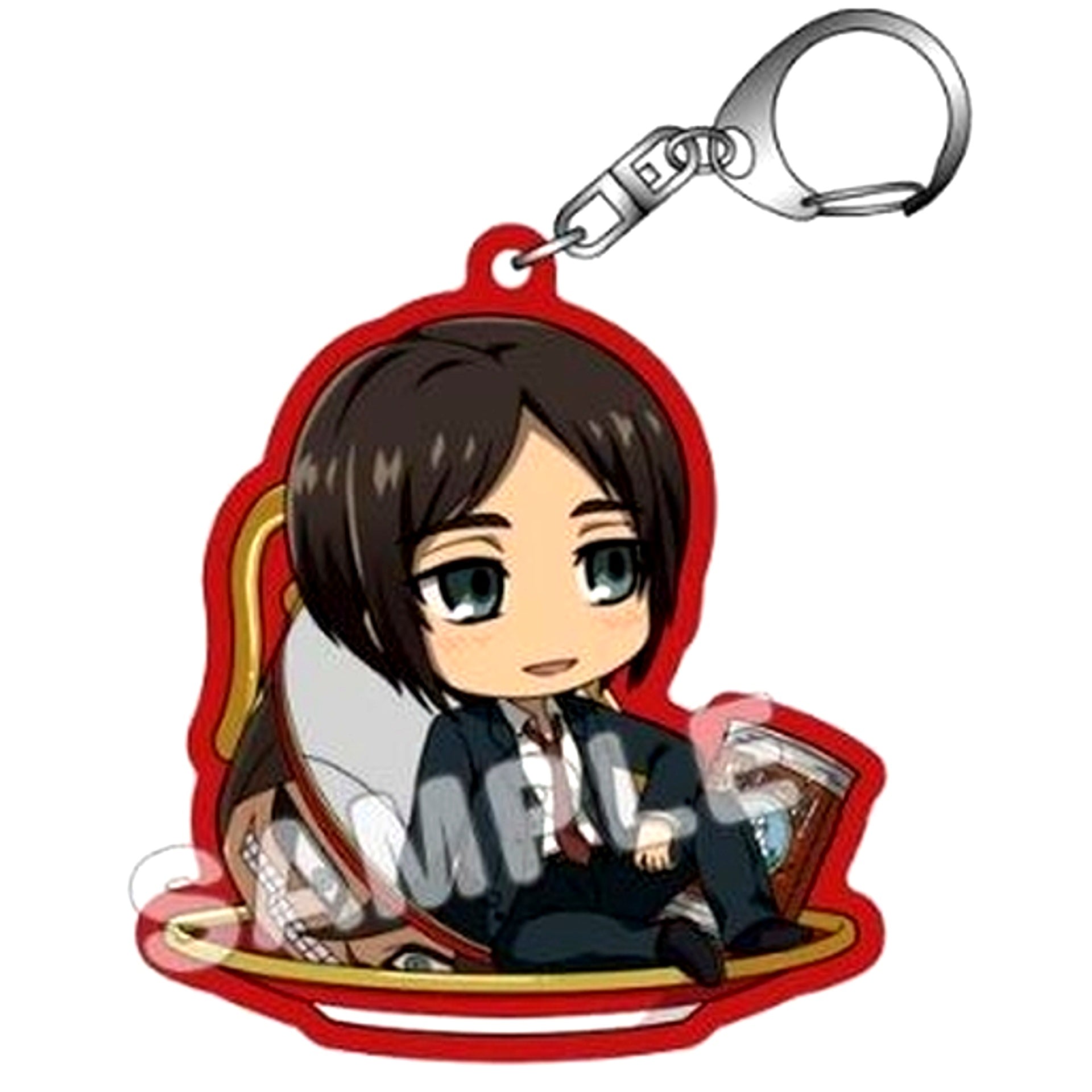 Eren Yeager Attack on Titan Acrylic Keychain Cup In Series 3.5 [USED]