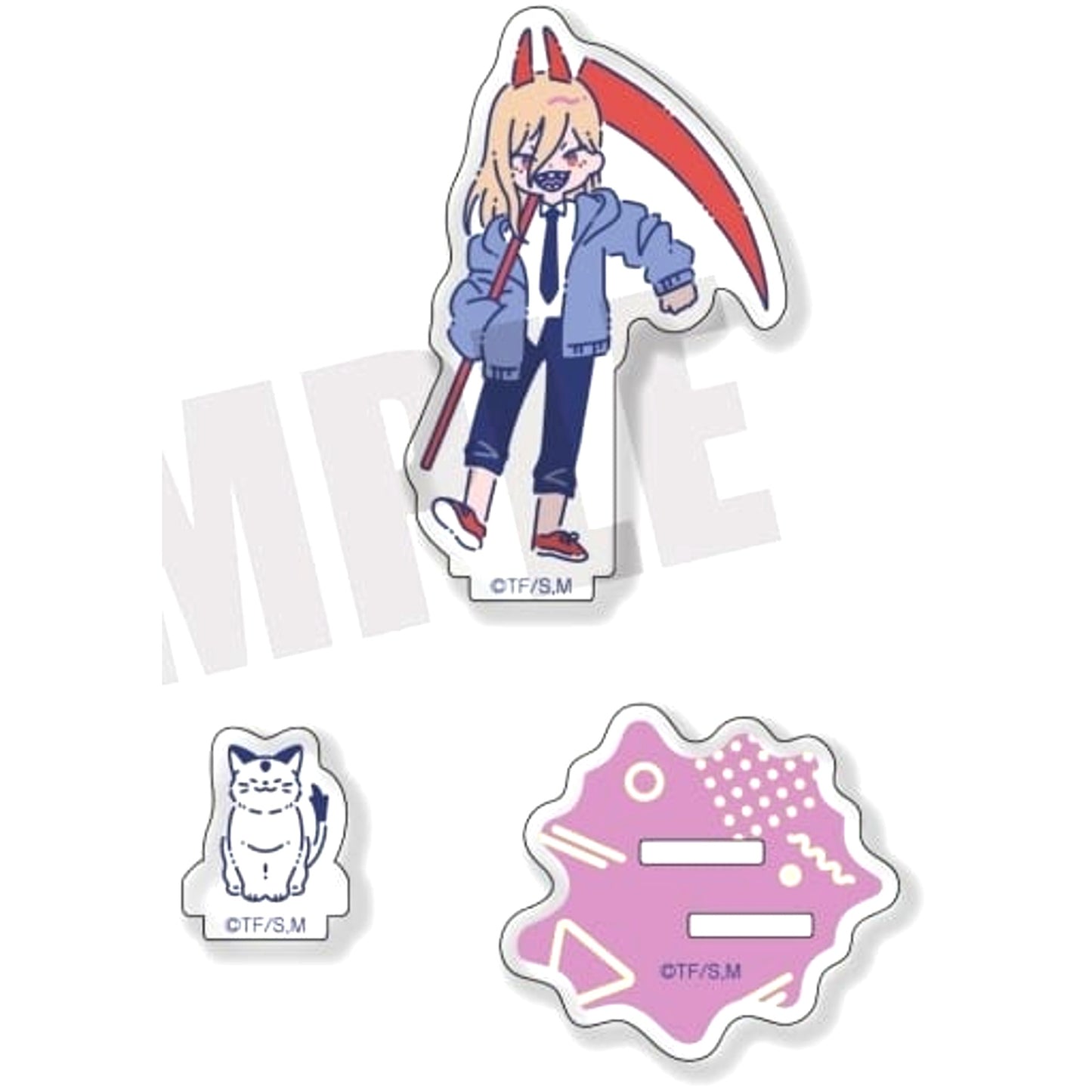 Power Chainsaw Man Retopopu Acrylic Stand Prize C [USED]
