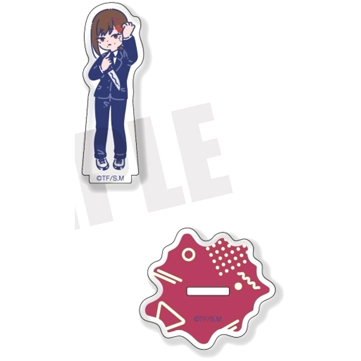 Kobeni Higashiyama F Chainsaw Man Retopopu Acrylic Stand [USED]