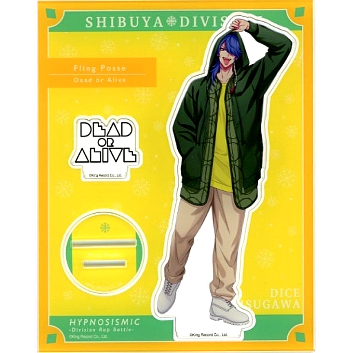 Dice Arisugawa Hypnosis Mic: Division Rap Battle Acrylic Stand Extra Wardrobe 04 [USED]