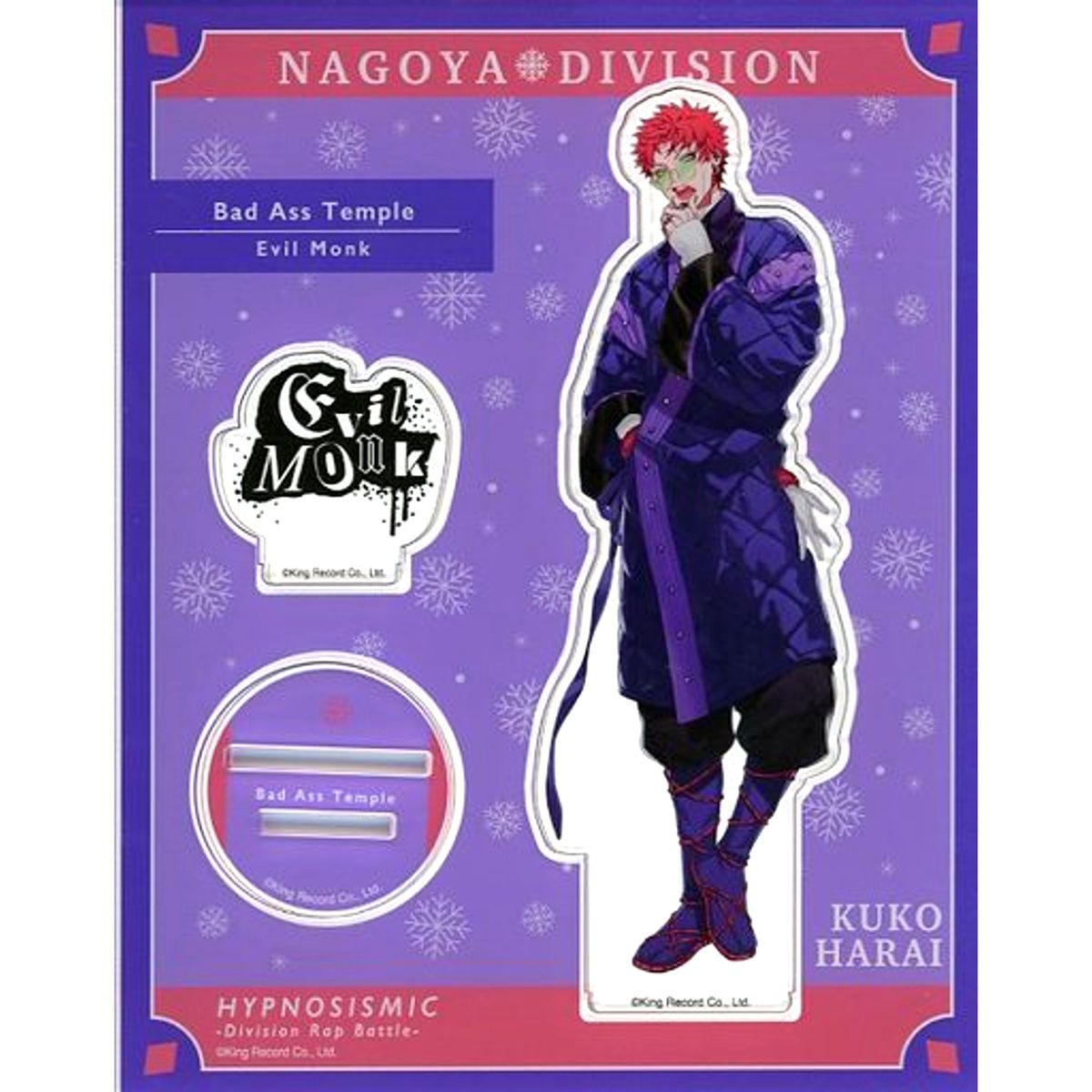 Kuko Harai Acrylic Stand Extra Wardrobe 04 Hypnosis Mic: Division Rap Battle [USED]